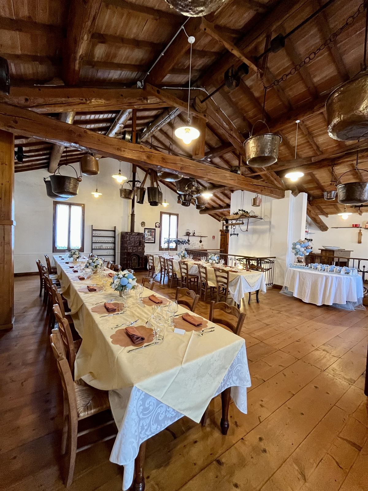 Sala per cerimonie ed eventi - Ristorante Pila dell'Abate